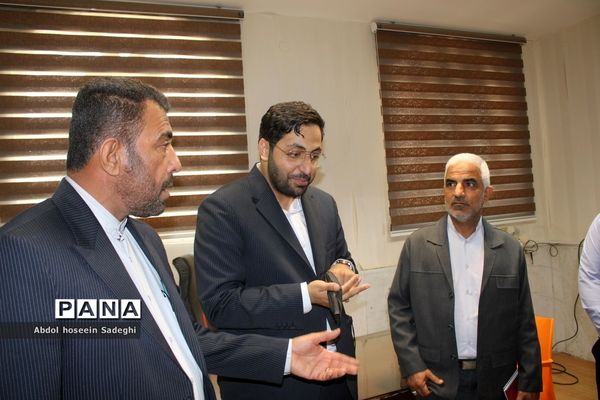 بازدید مدیرکل آموزش و پرورش استان بوشهر از درمانگاه شهدای فرهنگیان بوشهر