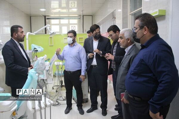 بازدید مدیرکل آموزش و پرورش استان بوشهر از درمانگاه شهدای فرهنگیان بوشهر