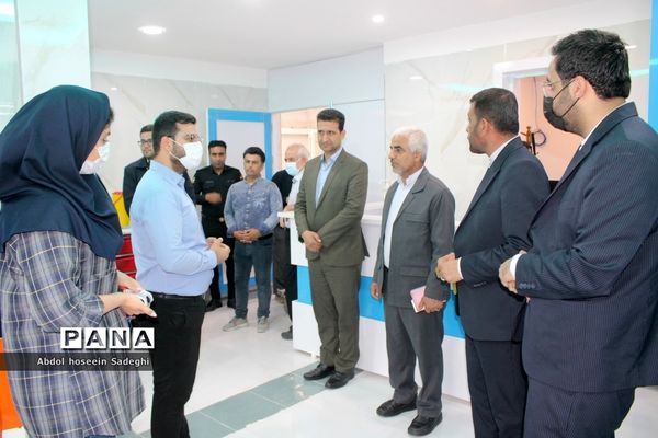 بازدید مدیرکل آموزش و پرورش استان بوشهر از درمانگاه شهدای فرهنگیان بوشهر