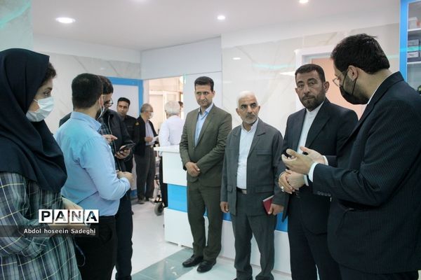 بازدید مدیرکل آموزش و پرورش استان بوشهر از درمانگاه شهدای فرهنگیان بوشهر