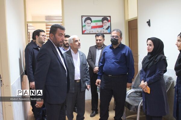 بازدید مدیرکل آموزش و پرورش استان بوشهر از درمانگاه شهدای فرهنگیان بوشهر