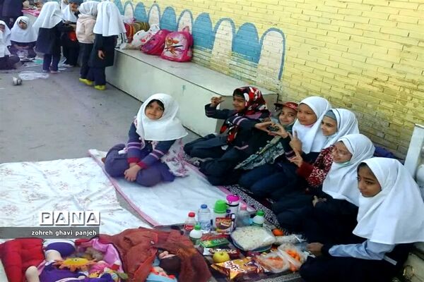 یک روز خاطره انگیز در مدرسه دخترانه آیت الله خاتمی یزد
