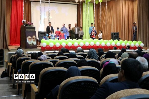 جشن خانوادگی معاونان پرورشی فعال مدارس مشهد در زمینه اردویی