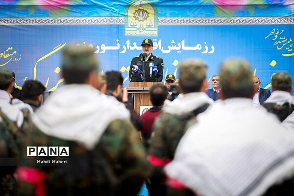 رزمایش اقتدار نوروزی فرماندهی انتظامی تهران بزرگ