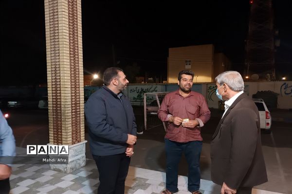 حال و هوای اولین روز بهار در مرکز و مدارس محل اسکان فرهنگیان بهبهان