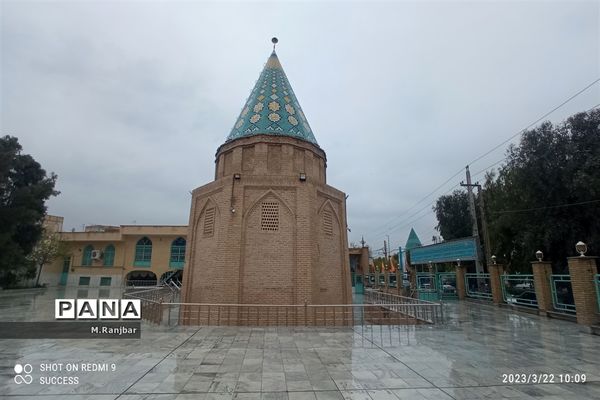 گلزار شهدا و امامزادگان علی بن جعفر(ع) و ابراهیم(ع) در قم