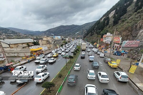 ترافیک نیمه‌سنگین در محورهای ورودی به شهرهای شمالی کشور