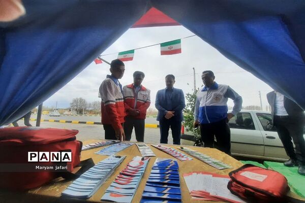 خدمات نوروزی هلال احمر در ملارد
