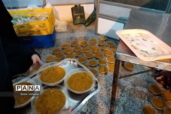 ضیافت افطاری در بهشت زهرای  تهران