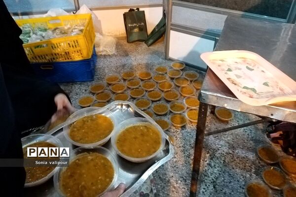ضیافت افطاری در بهشت زهرای  تهران