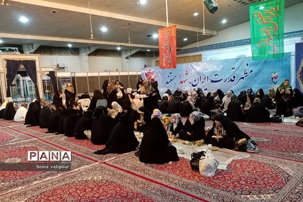 ضیافت افطاری در بهشت زهرای  تهران