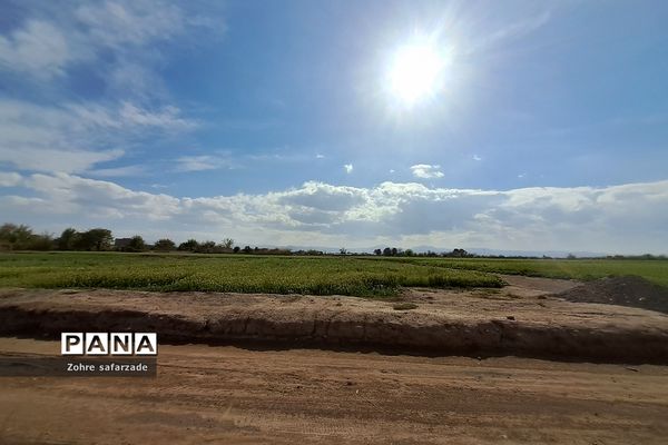 طبیعت زیبای روستای باغِ آسیا در شهرستان گناباد