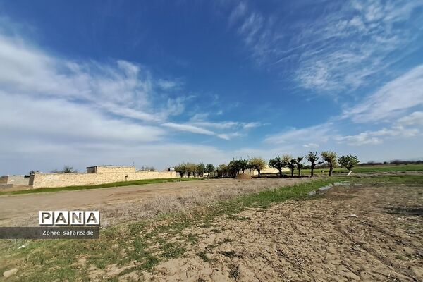 طبیعت زیبای روستای باغِ آسیا در شهرستان گناباد