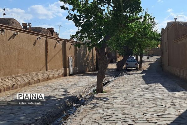 طبیعت زیبای روستای باغِ آسیا در شهرستان گناباد