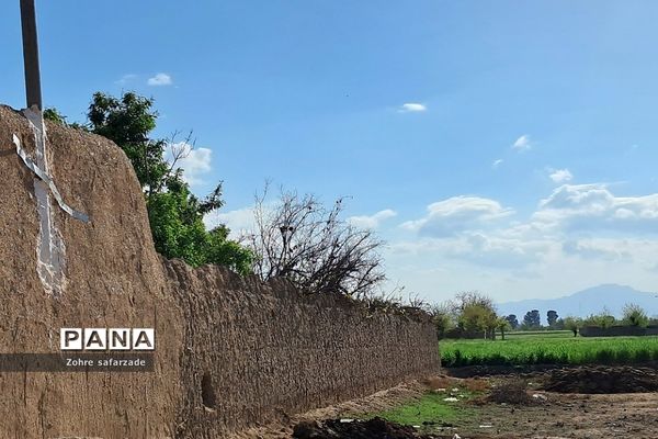 طبیعت زیبای روستای باغِ آسیا در شهرستان گناباد