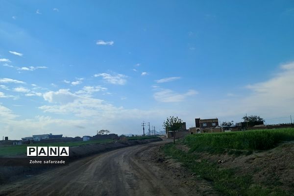 طبیعت زیبای روستای باغِ آسیا در شهرستان گناباد