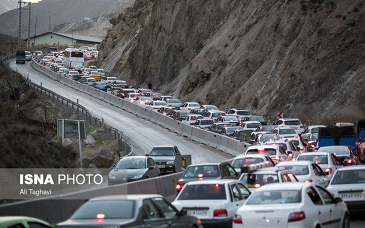 تداوم انسداد محور چالوس و آزادراه تهران - شمال تا اطلاع بعدی