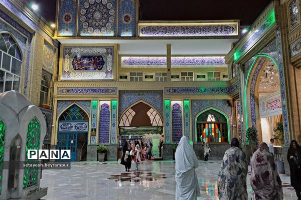 حرم امامزاده صالح(ع) در تعطیلات نوروزی