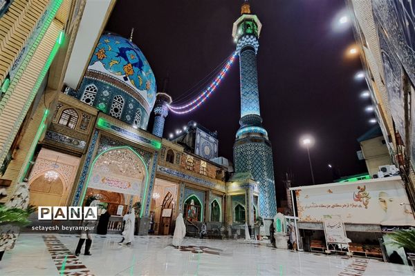 حرم امامزاده صالح(ع) در تعطیلات نوروزی