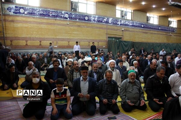 برگزاری نماز جمعه در بخش جوادآباد