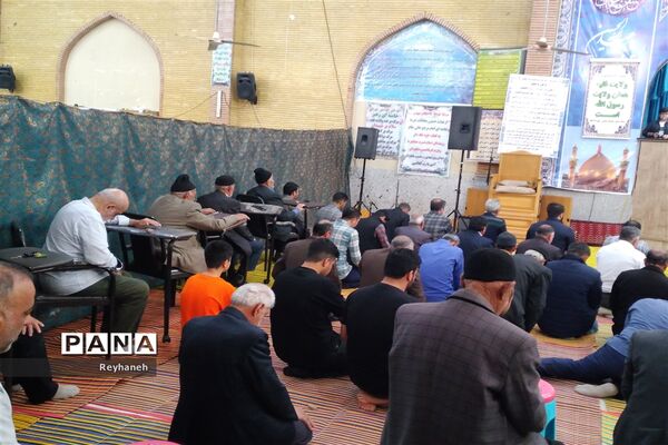 برگزاری نماز جمعه در بخش جوادآباد