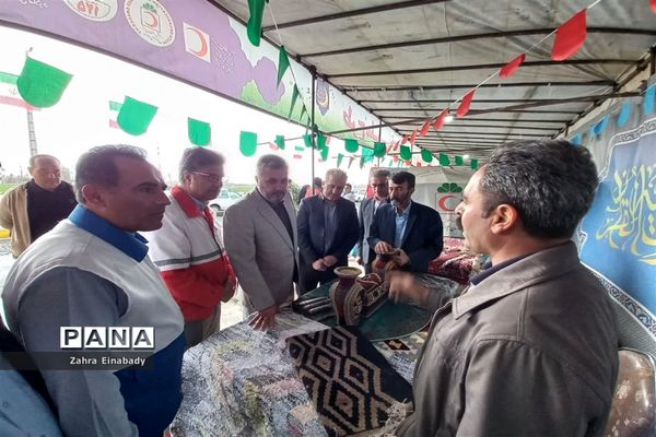 بازدید فرماندار ملارد از دستگاه‌های خدمت‌رسان در عید نوروز