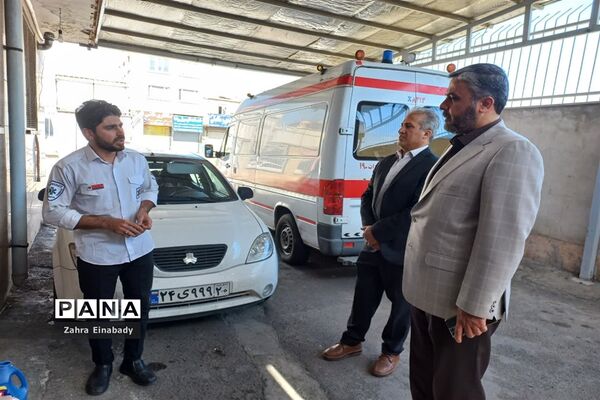 بازدید فرماندار ملارد از دستگاه‌های خدمت‌رسان در عید نوروز
