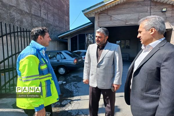 بازدید فرماندار ملارد از دستگاه‌های خدمت‌رسان در عید نوروز