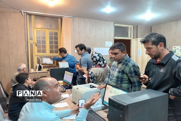 پذیرش1005 خانواده در پایان هشتمین روز ستاد اسکان فرهنگیان شهرستان بهبهان