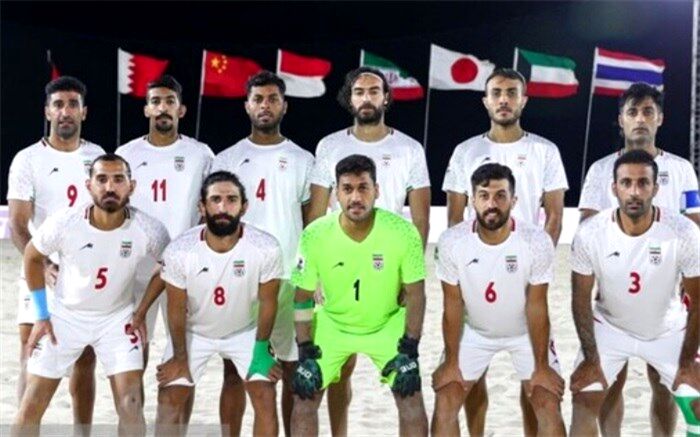 ساحلی‌بازان فوتبال ایران به فینال قهرمانی آسیا راه یافتند