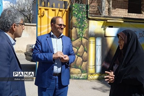 بازدید مسئولان شهری از روند اجرایی ستاد اسکان نوروزی آموزش و پرورش رودهن
