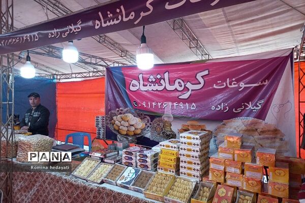 نمایشگاه صنایع دستی در شهر نور
