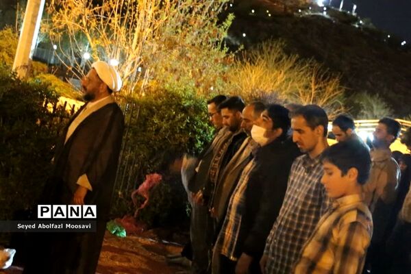 مراسم سالگرد شهادت شهدای رمضان حرم مطهر رضوی