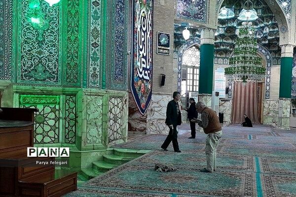 حال و هوای منتظران ظهور در مسجد جمکران شهر مقدس قم