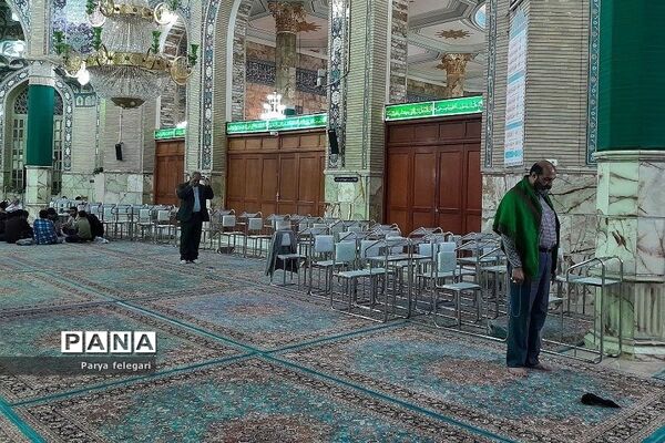 حال و هوای منتظران ظهور در مسجد جمکران شهر مقدس قم