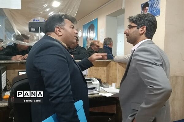 بازدید مدیرکل آموزش و پرورش و نماینده مردم شیراز در مجلس شورای اسلامی از ستاد اسکان مسافران نوروزی ناحیه چهار شیراز