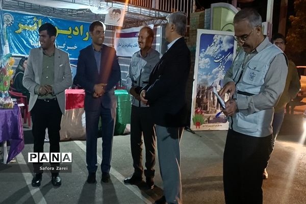 بازدید مدیرکل آموزش و پرورش و نماینده مردم شیراز در مجلس شورای اسلامی از ستاد اسکان مسافران نوروزی ناحیه چهار شیراز