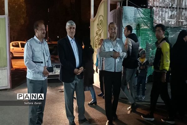 بازدید مدیرکل آموزش و پرورش و نماینده مردم شیراز در مجلس شورای اسلامی از ستاد اسکان مسافران نوروزی ناحیه چهار شیراز
