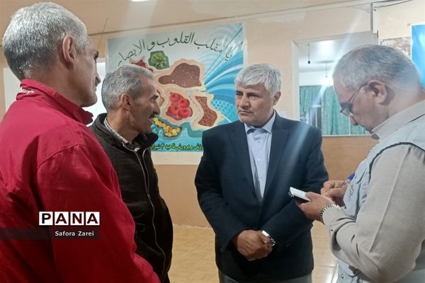 بازدید مدیرکل آموزش و پرورش و نماینده مردم شیراز در مجلس شورای اسلامی از ستاد اسکان مسافران نوروزی ناحیه چهار شیراز
