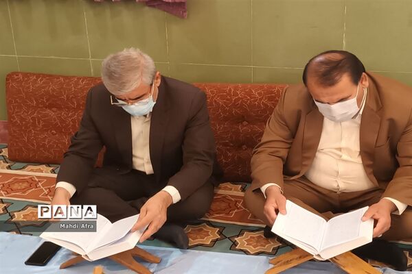 محفل نورانی انس با قرآن کریم در اداره آموزش و پرورش بهبهان