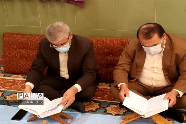 محفل نورانی انس با قرآن کریم در اداره آموزش و پرورش بهبهان
