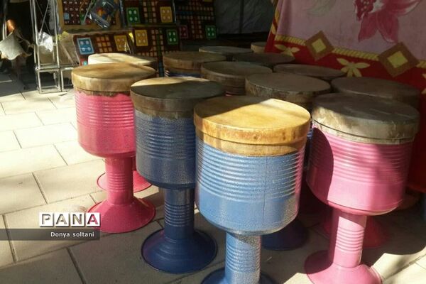 نمایشگاه نوروزی در مجموعه طاقبستان استان کرمانشاه