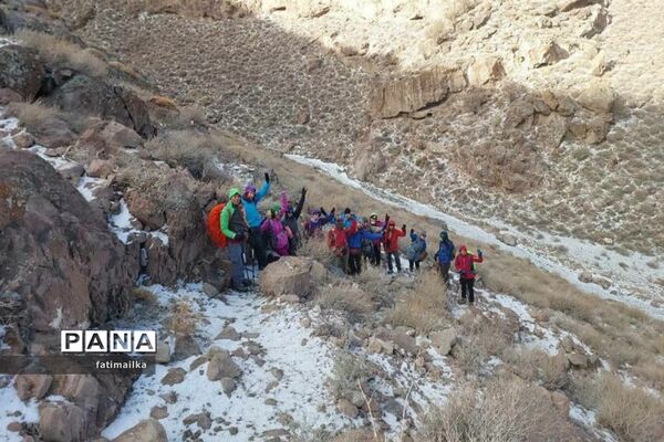 اولین صعود سال ۱۴۰۲ ( طرح سیمرغ) باشگاه کوهنوردی سفر رابین تلوک شهرستان فیروزکوه به قله تفتان