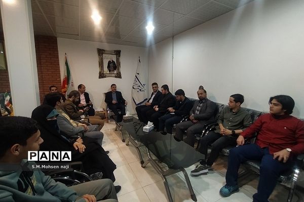 دیدارنوروزی اعضای کارگروه دانش‌آموزی قم با نماینده مجلس شورای اسلامی