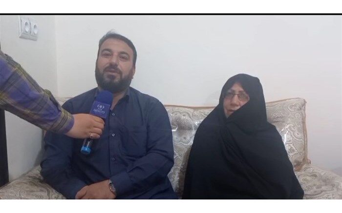 خاطره شیرین خانواده شهید مدافع حرم از دیدارشان با مقام معظم رهبری /فیلم