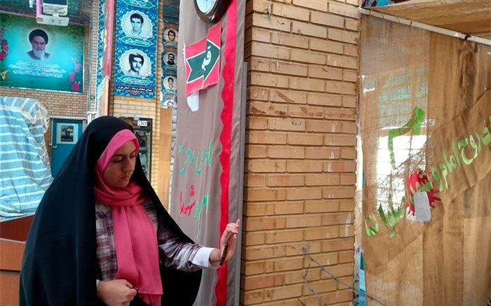 گزارش دانش‌آموز خبرنگار پانا ملارد از موزه فرهنگی دفاع مقدس  در کرمانشاه/فیلم