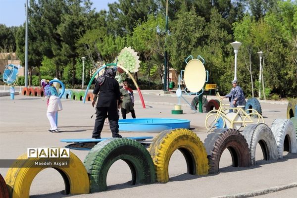 «بوستان فدک» استراحتگاهی خاطره انگیز برای مسافران نوروزی در قم