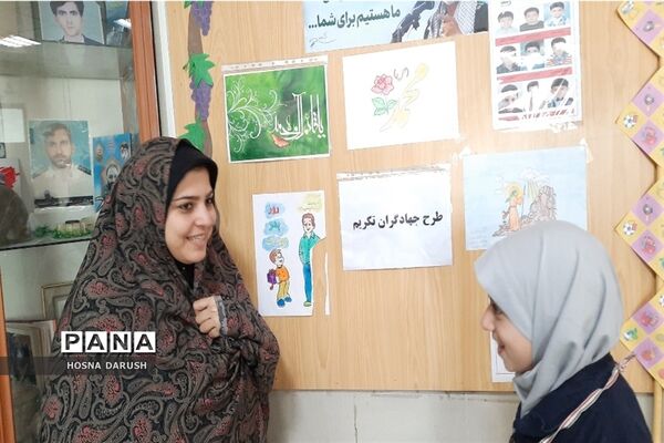 طرح جهادگران تکریم با حضور دانش‌آموزان عضو سازمان دانش‌آموزی