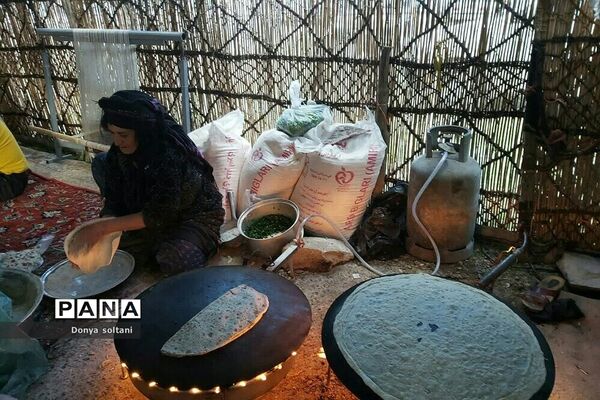 برگزاری غرفه‌ بهاری در شهر بیستون استان کرمانشاه