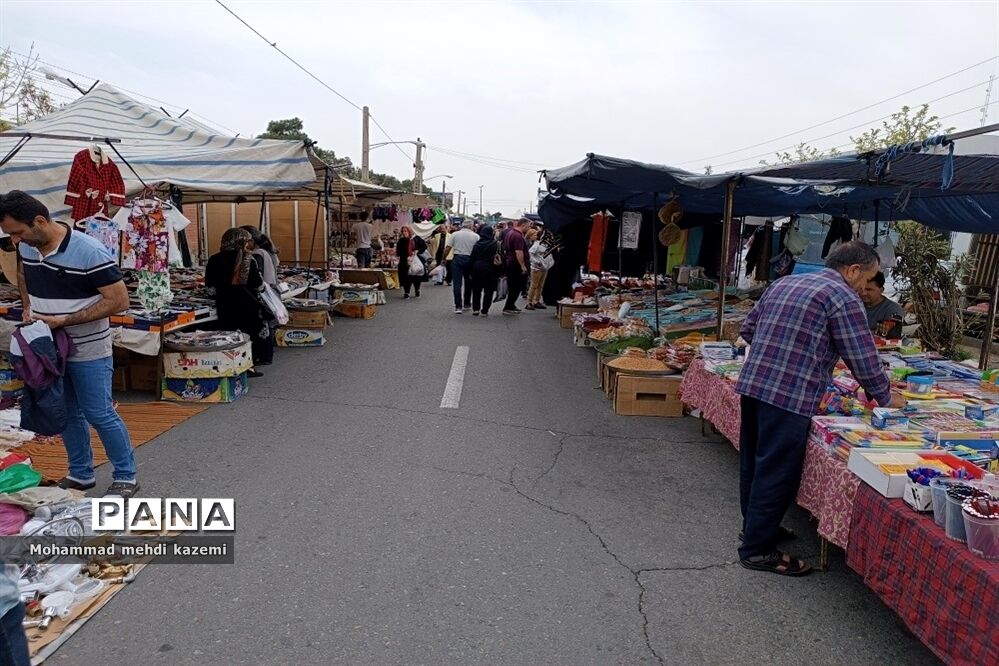 بازارچه نوروزی در تهران میزبان مهمانان نوروزی